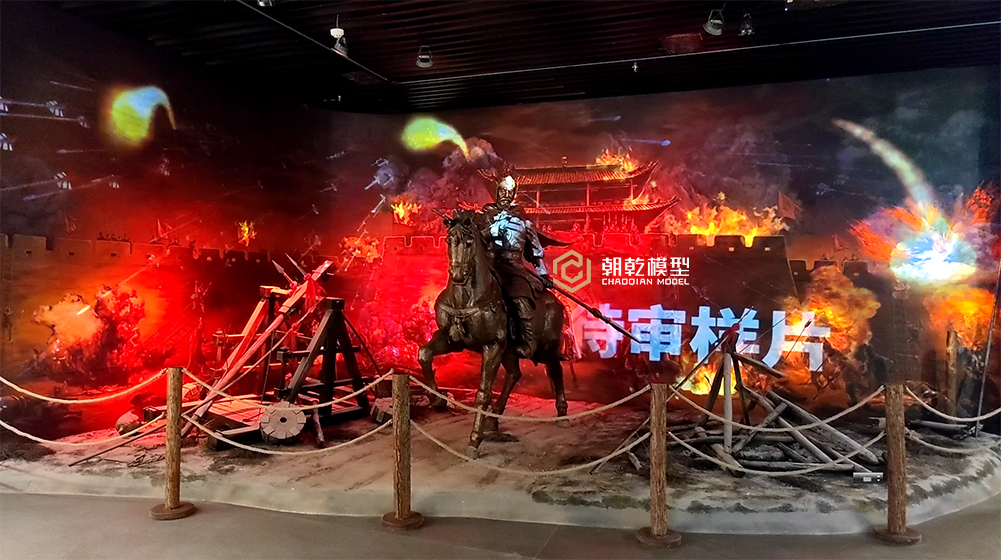 定邊展覽館《保衛長城》場景復原